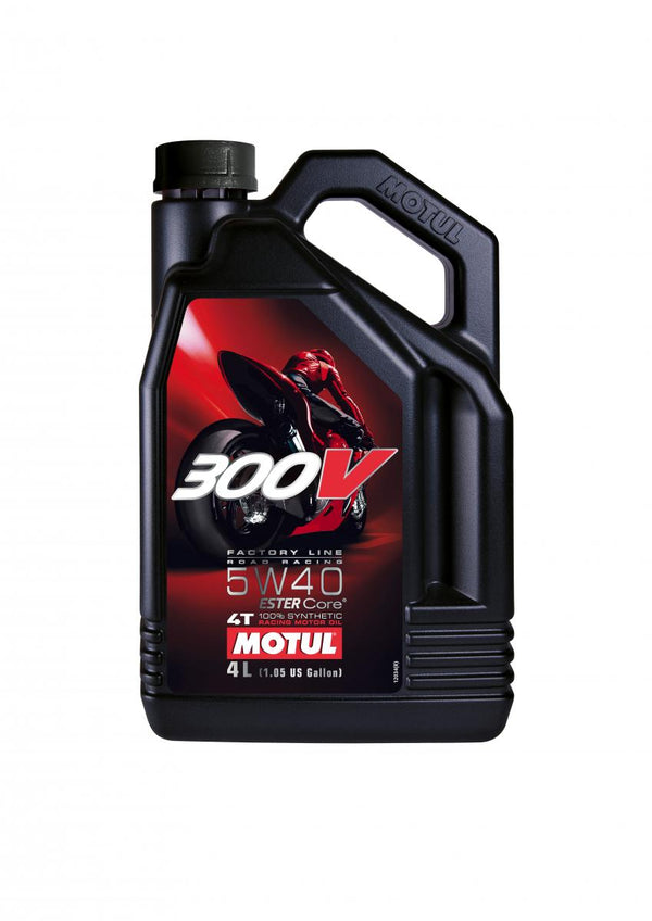 Motul 300V 4T Factory Line 5W-40 4 L (4 ks/kartón)