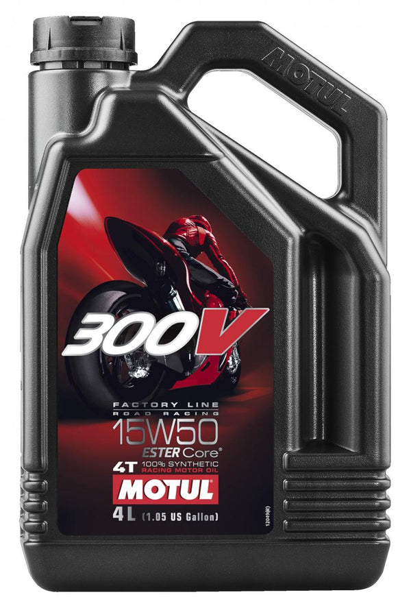 Motul 300V 4T Factory Line 15W-50 4 L (4 ks/kartón)