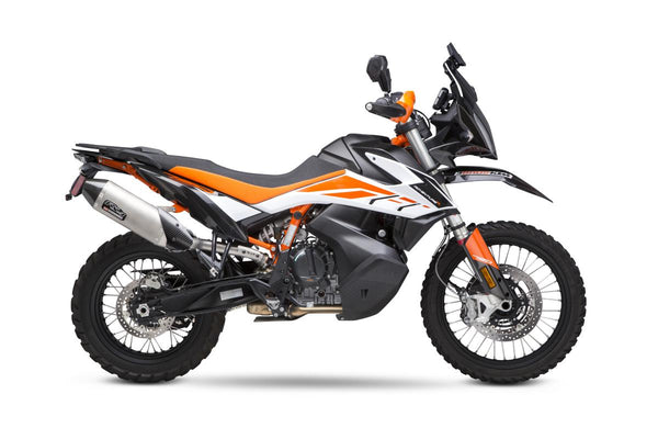 790/890 Adventure 19-23/ 22-23 Nordické krajiny 901 RS-4 Nerezový sklz-on výfuk, bez nehrdzavejúceho tlmiča