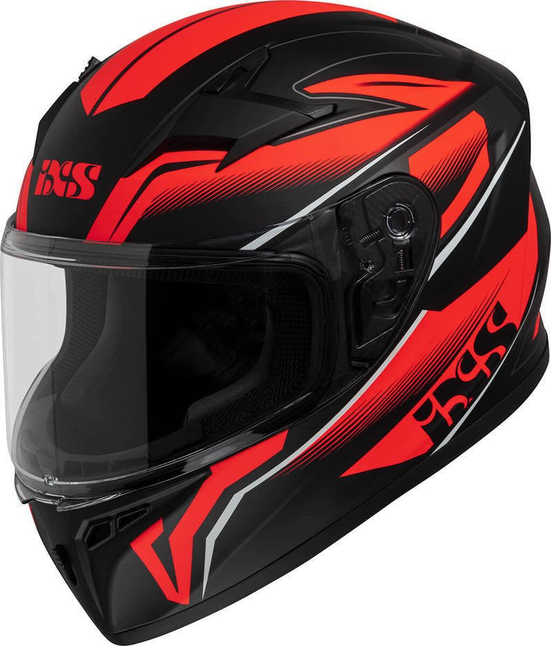 IXS Child Integral MC Helmet 136 2.0 Čierna /červená