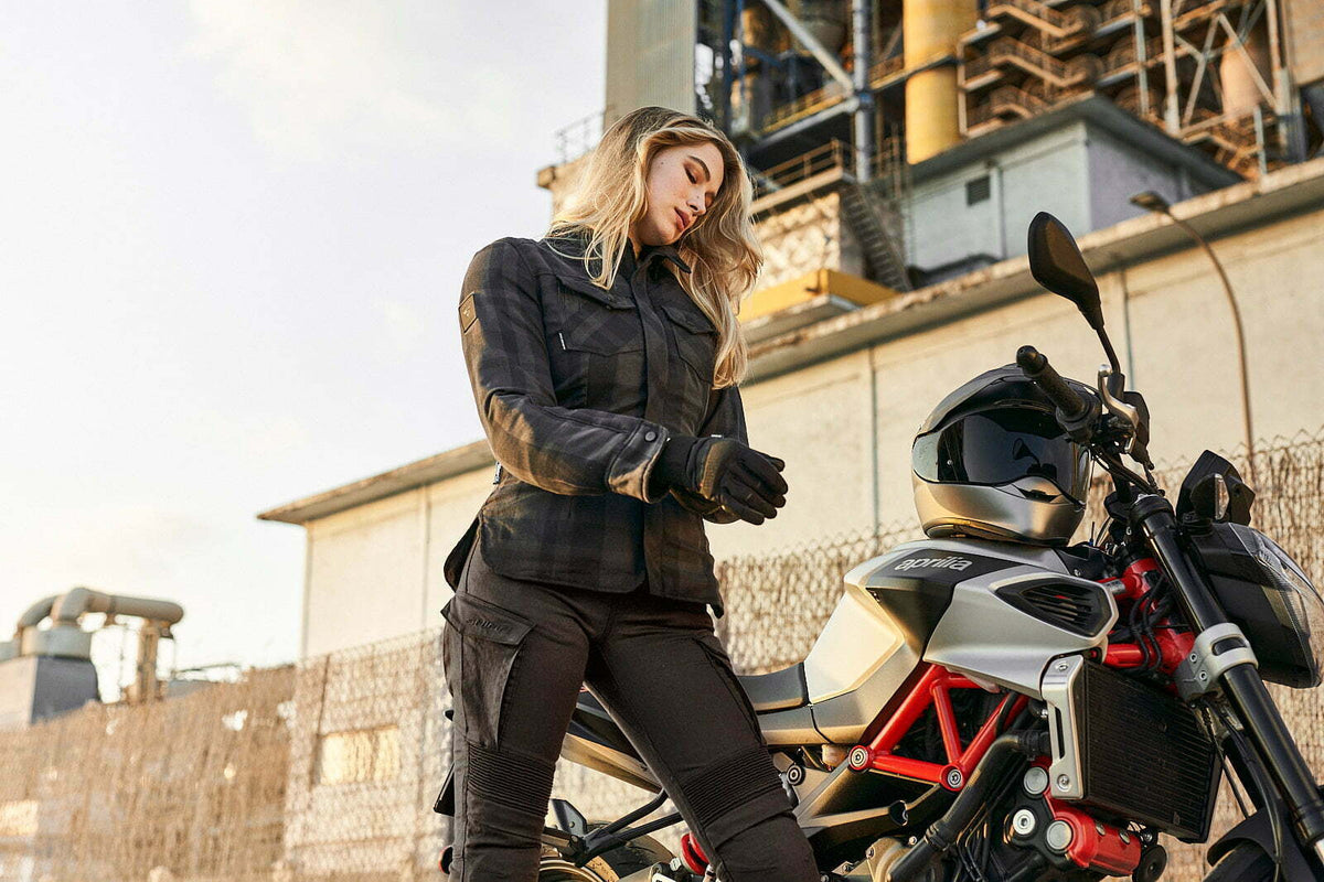 Shima Lady Kevlar Mc-Jeans Giro 3.0 čierna