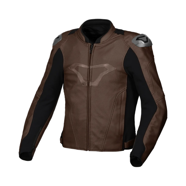 Macna Leather Mc-Jacket Aviant Air Brown