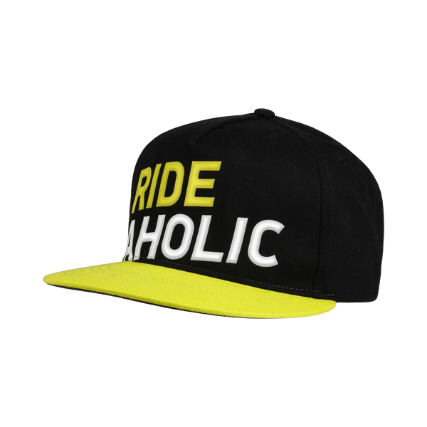 Macna Cap Snapback Rideaholic čierna /žltá