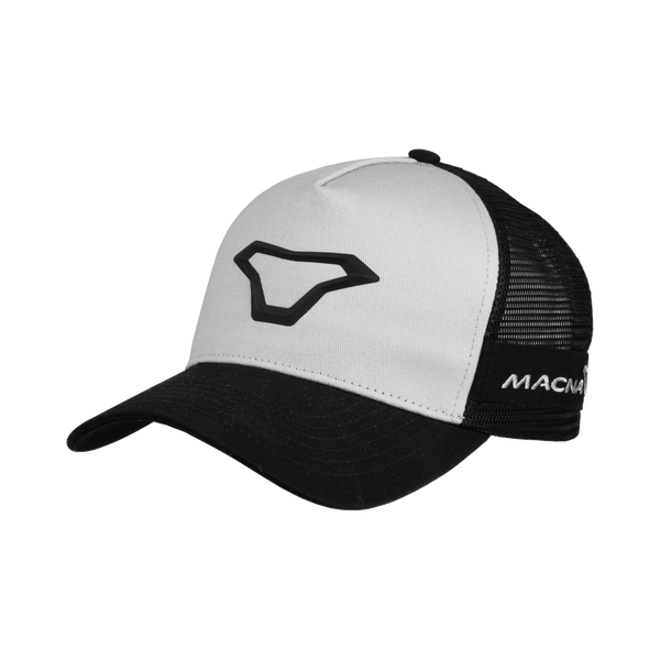 Macna Cap Trucker 3D logo čierna /šedá