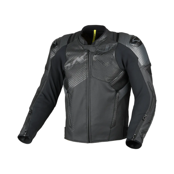 Macna Leather Mc-Jacket Ignite čierna