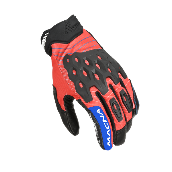 Motorcycle Gloves Macna, Tanami Red/Black/White