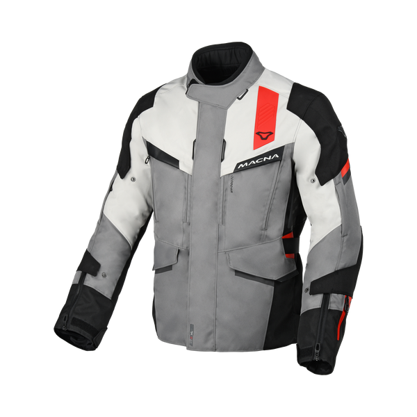 Macna Textile MC bunda Zastro Gray /Black