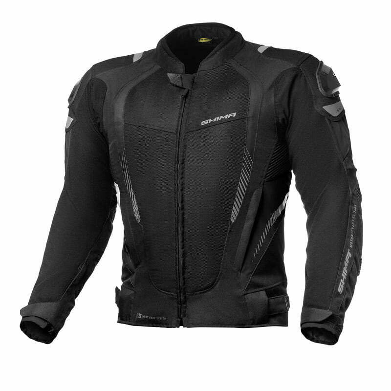 Shima textile mc jacket mesh pro black