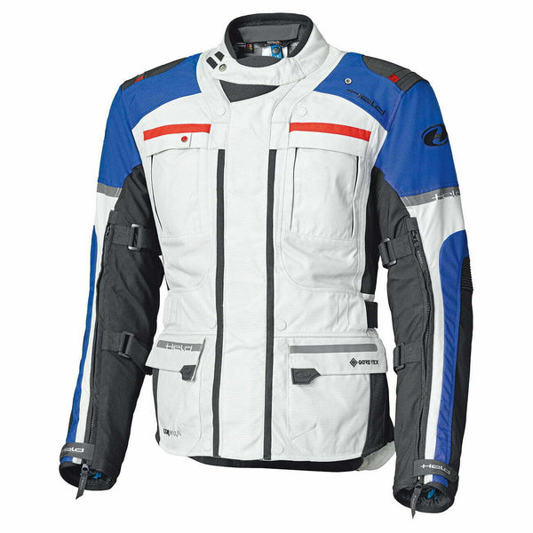 Held Gore-Tex® Textile Mc-Jacket Carese Evo Gray / Blue 