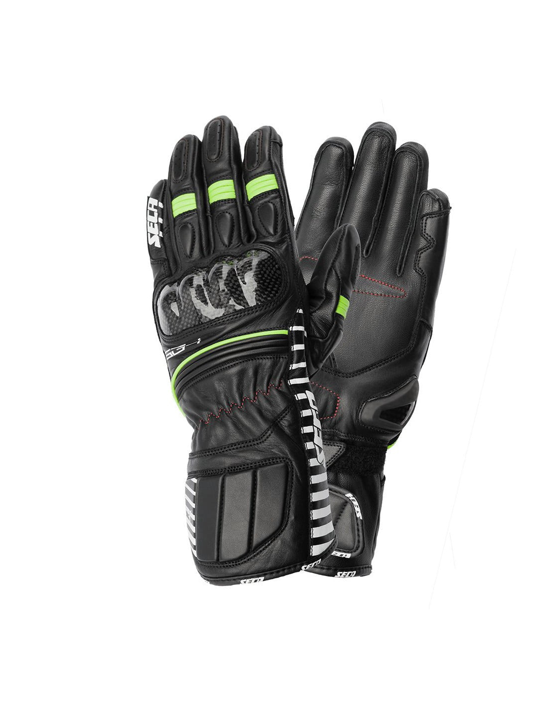 Seca Gloves MC-Mercury IV Black /Flu