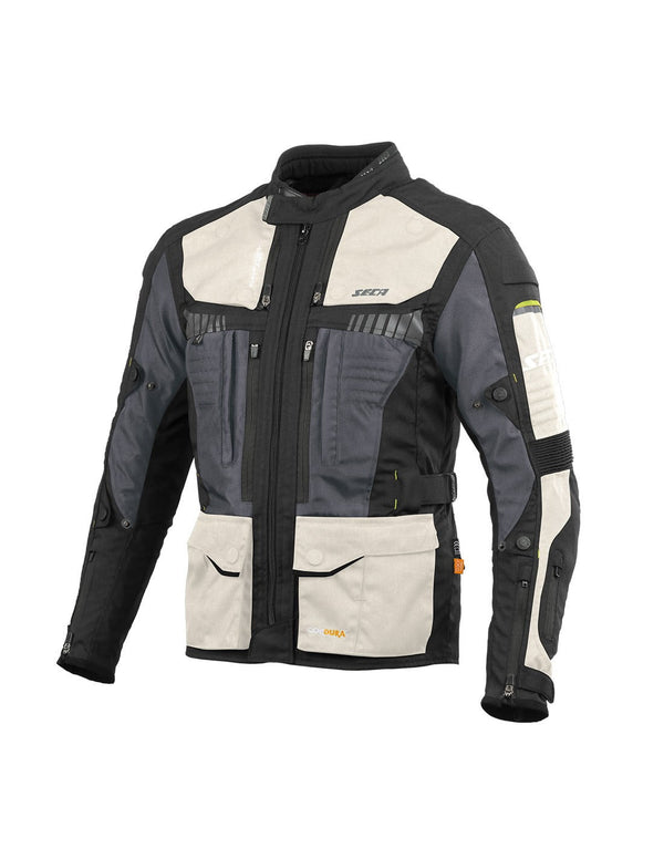 Seca Textile Mc-Jacket X-Tour Gray / Black 