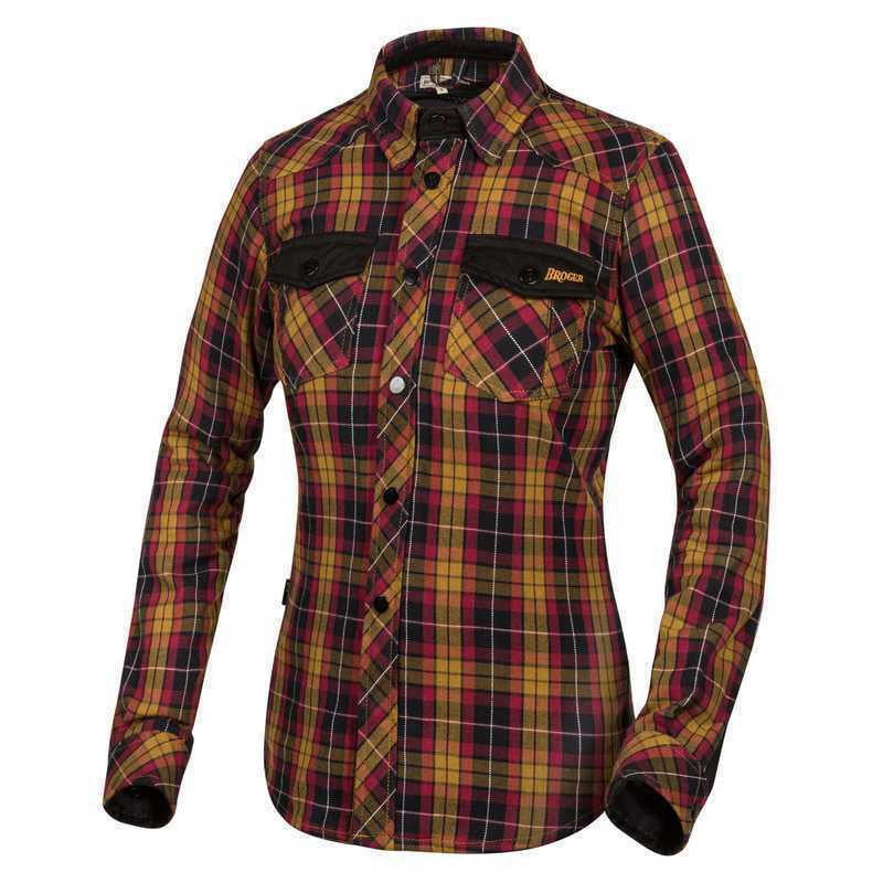 Priehrada Broger Kevlar MC-Shirt Alaska Caramel