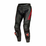 Rebelhorn Mc-Leather Pants Fighter Black /Red