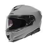 Schuberth Integral Mc-Hjälm S3 Grå med aerodynamisk design, integrerat visir och ventilation, perfekt för stadskörning och touring.