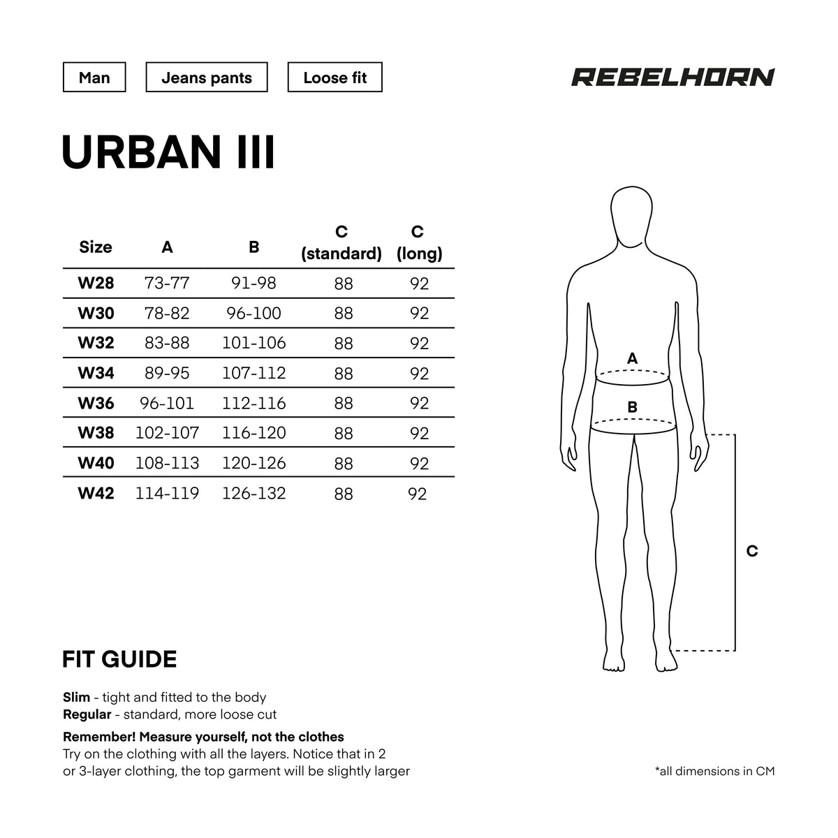 Rebelhorn Kevlar Mc-Jea's Urban III čierny