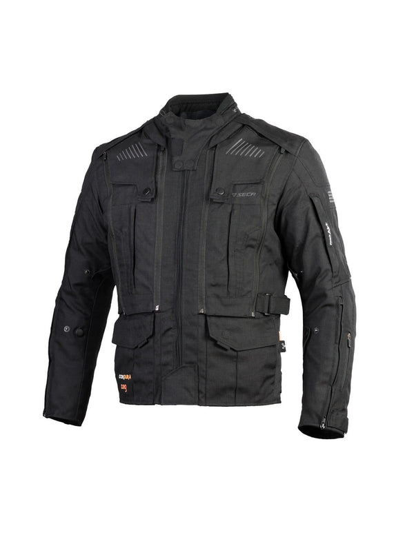 Seca Textil Mc-Jacket Strada Evo Black 