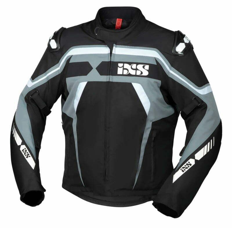 IXS textilná mc bunda RS-700 PCS čierna /šedá /biela