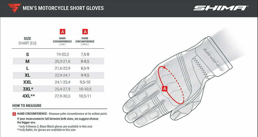 Shima MC rukavice xrs-2 biele