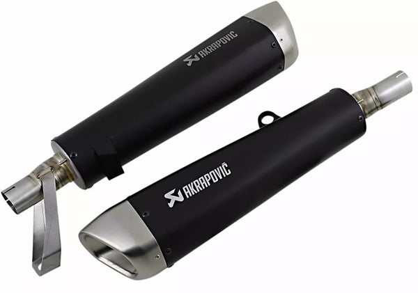 Akrapovic mufles ti bk strh twin s-t9so2-hcqtbl