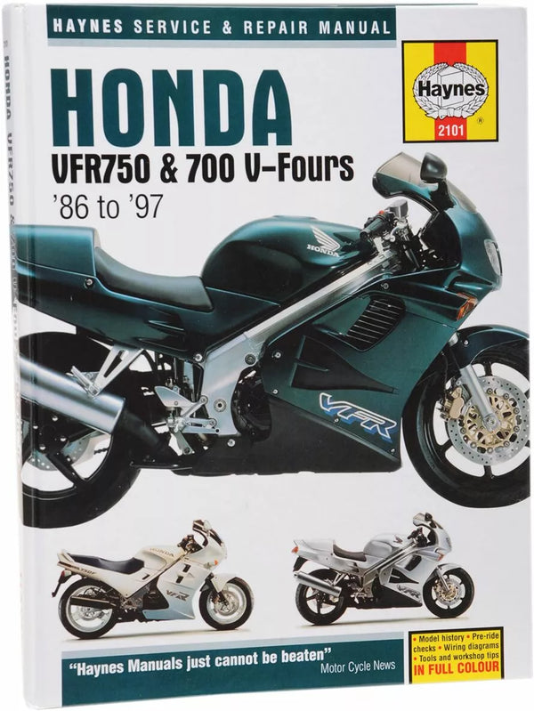 Haynes Manual She VFR 750 2101