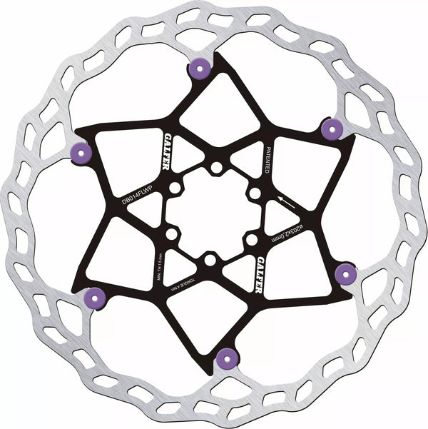 Galfer Dish Wave Float 203x2.0mm Purp DB014FLWP