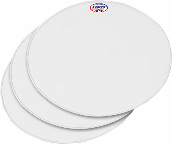 UFO KIT UNI OVAL PLATE WH 3PC ME08049@w