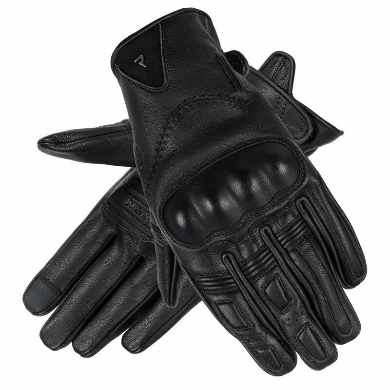 Rebelhorn Women MC Gloves Thug II Black