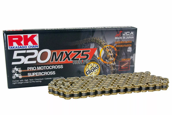 RK Chain RK520MXZ5 GG 120C GB520MXZ5-120CL