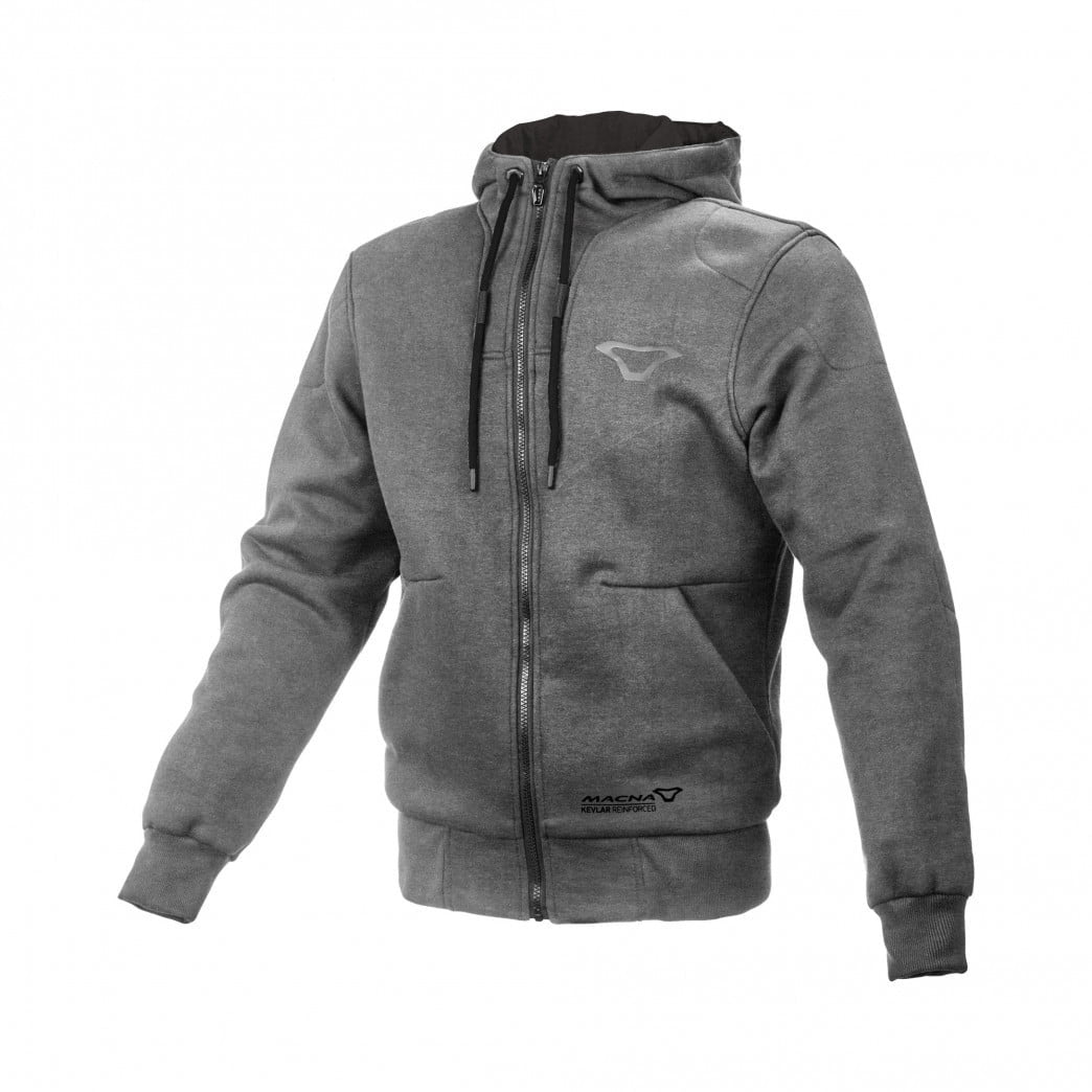 Macna Kevlar Mc-Hoodie Nuclone Gray