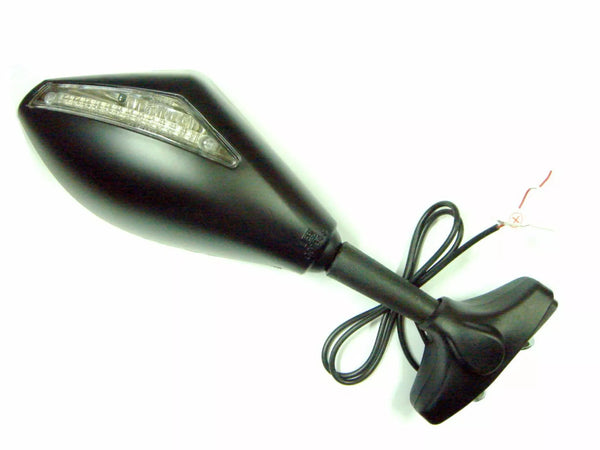 Emgo Mirror Black Left EC s LED 20-26192