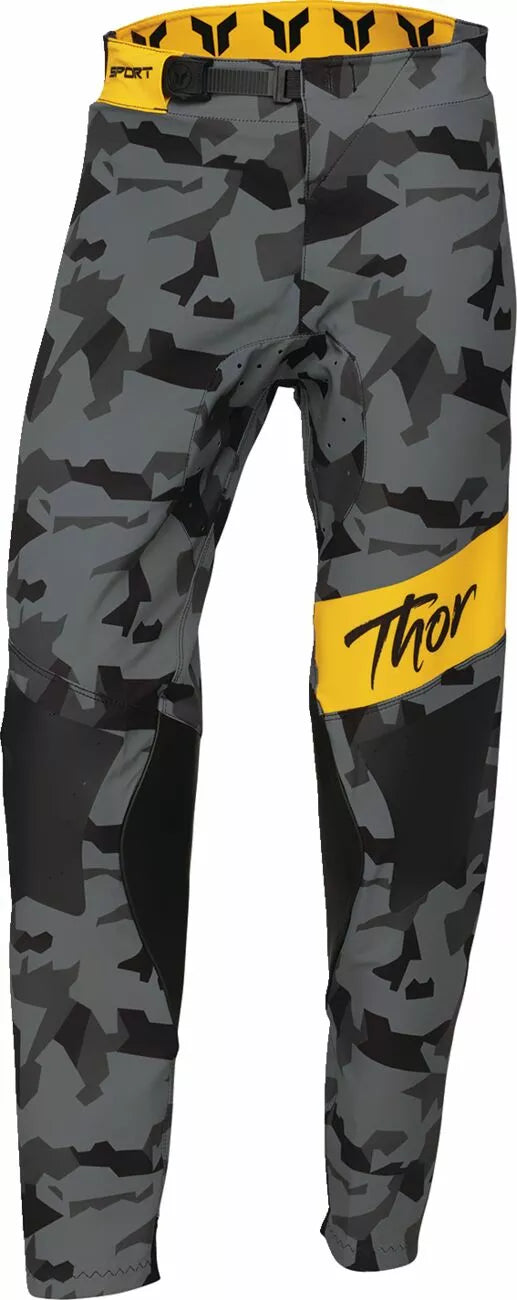 Thor Pant Wmn Sport Shadow BK 3/4 2902-0391