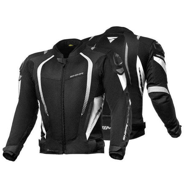 Shima Textile Mc-Jacket Mesh Pro Black / White 