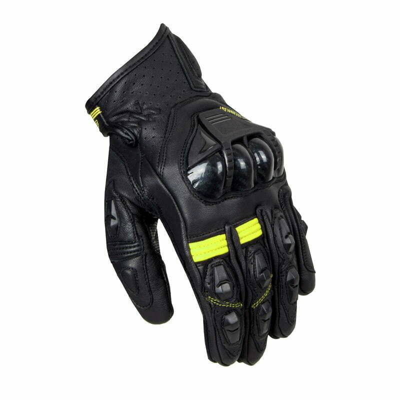 Ozónové mc-gloves RS-600 krátka čierna /chrípka