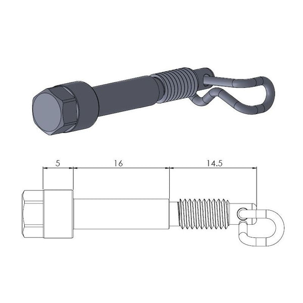 PIN brzdu Moto-Master