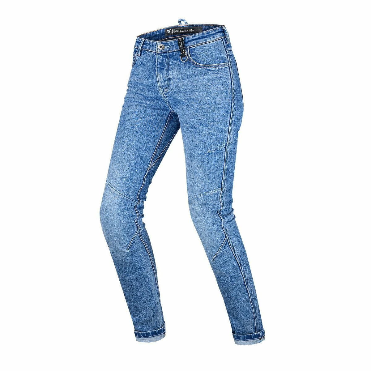 Shima lady kevlar mc-jeans devon blue