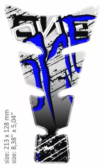 OneDesign Tank Pad Spir Spir Scratches Blue Cgsenbp