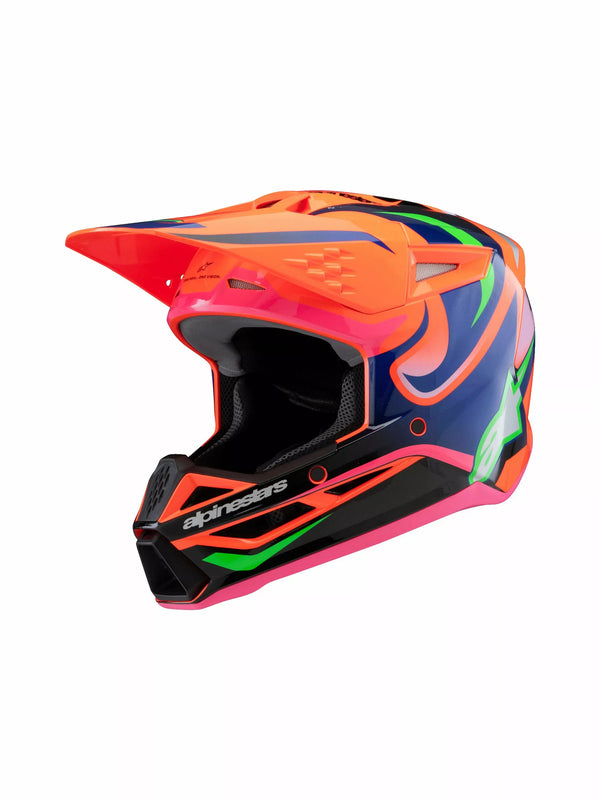 Alpinestars (MX) prilba YTH SM3 Deegan alebo/PU/PK 8301525-433-SYS