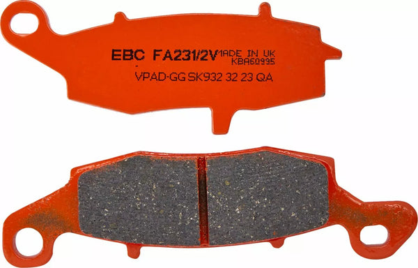 EBC BRZDA PAD VEE SEMISNTRD FA231/2V