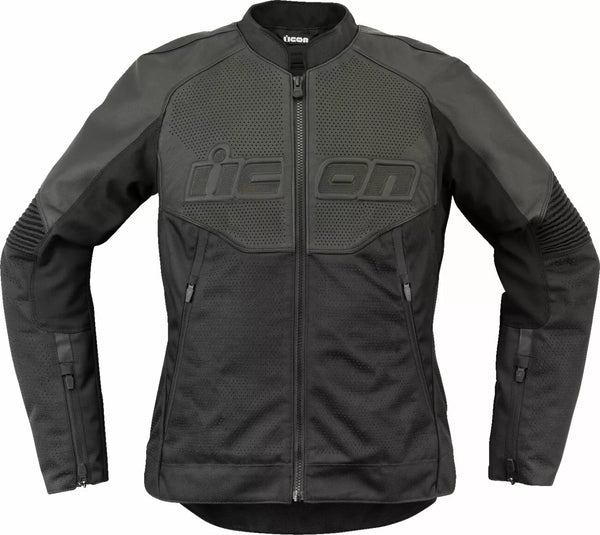 Icon Jacket WM Overlord3 Leather BK 28131082
