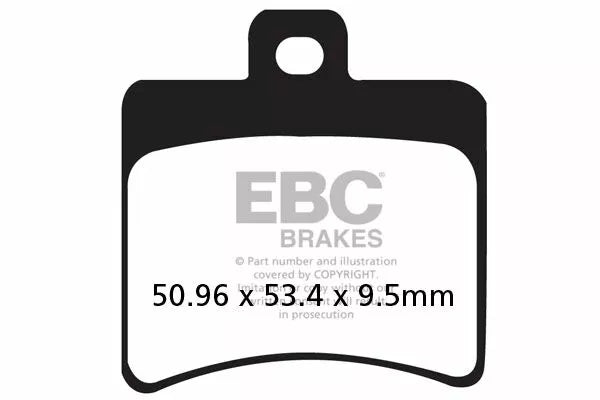 EBC BRAKE PAD HH SINT SCOOTER SFA298HH