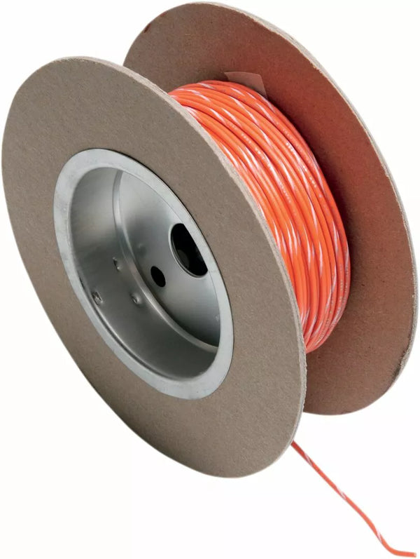 NAMZ WIRE 18G 100 'ORNG/WHITE NWR-39-100