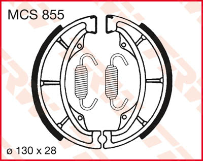 TRW BRZDE SOPE TRW MCS855 MCS855