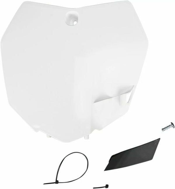 UFO Plate #Frt SX/SXF 13-15 WHT KT04051@047