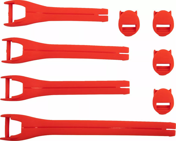 Moose Offroad Remkit - Krížové krížové topánky 10-15 (červená)