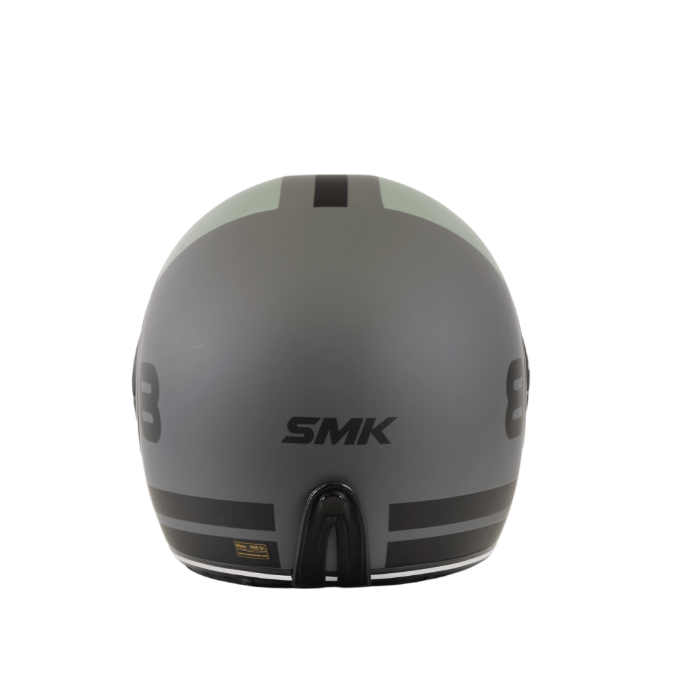 SMK integrál MC Helmet Retro Rano Gray