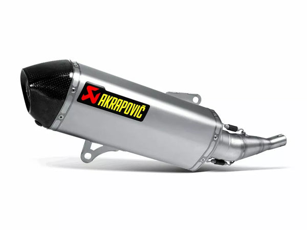 AKRAPOVIC TUFFLER SS/CF X-Max 250 S-Y2SO7-HRSS