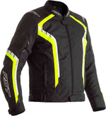 Rst textile mc-jacket axis black /flu