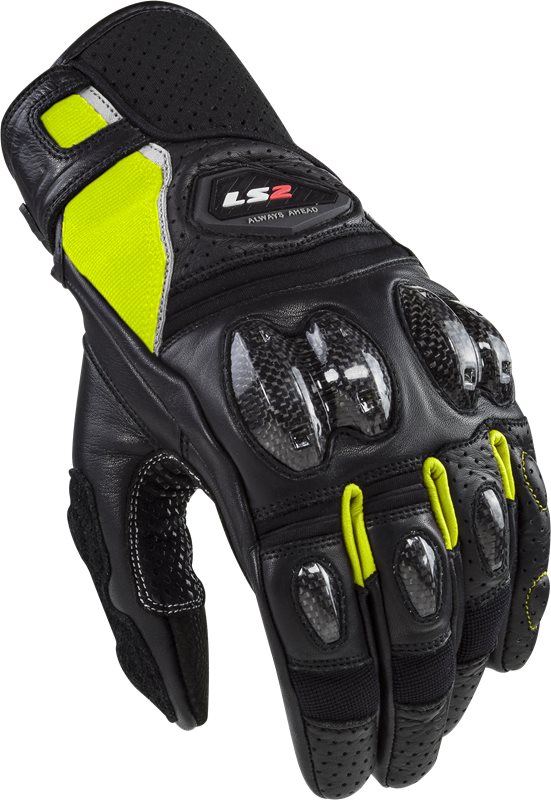 Glove LS2 Spark 2herr Black/Yellow