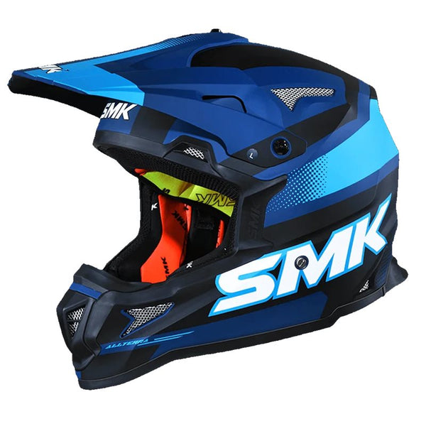 Prilba SMK Allterra xthrottle modrá
