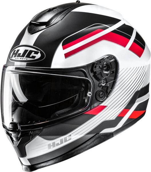 HJC Integral MC Helmet C70N Čierna /biela /červená
